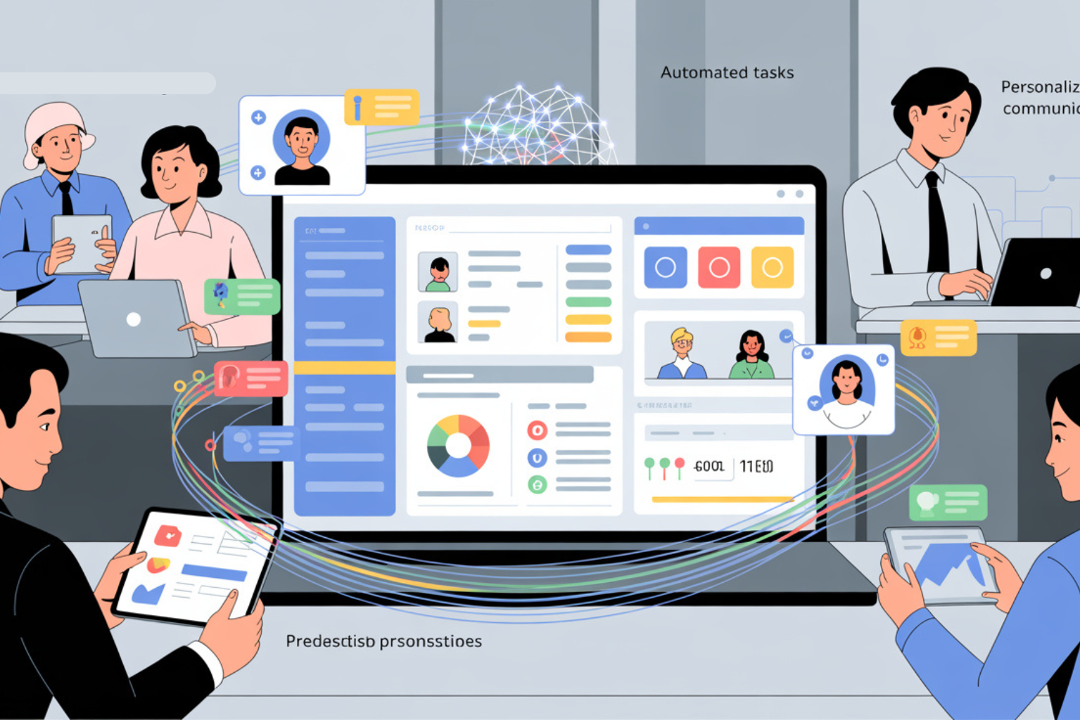 How AI Works Inside a CRM System